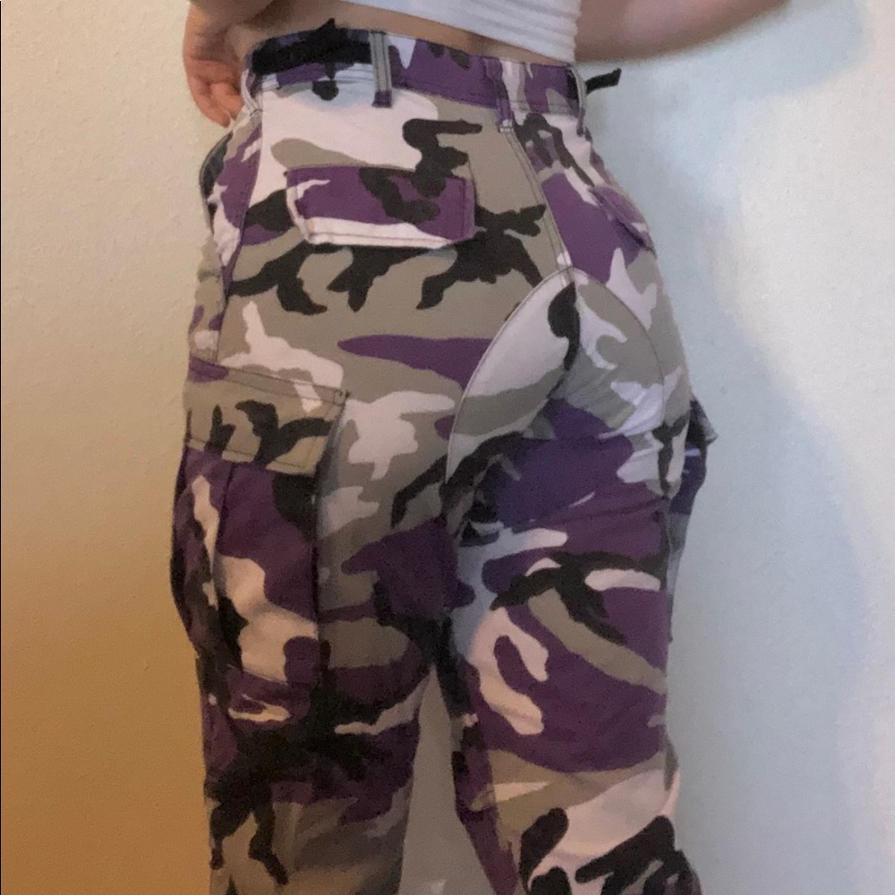 Purple Camo Pants
